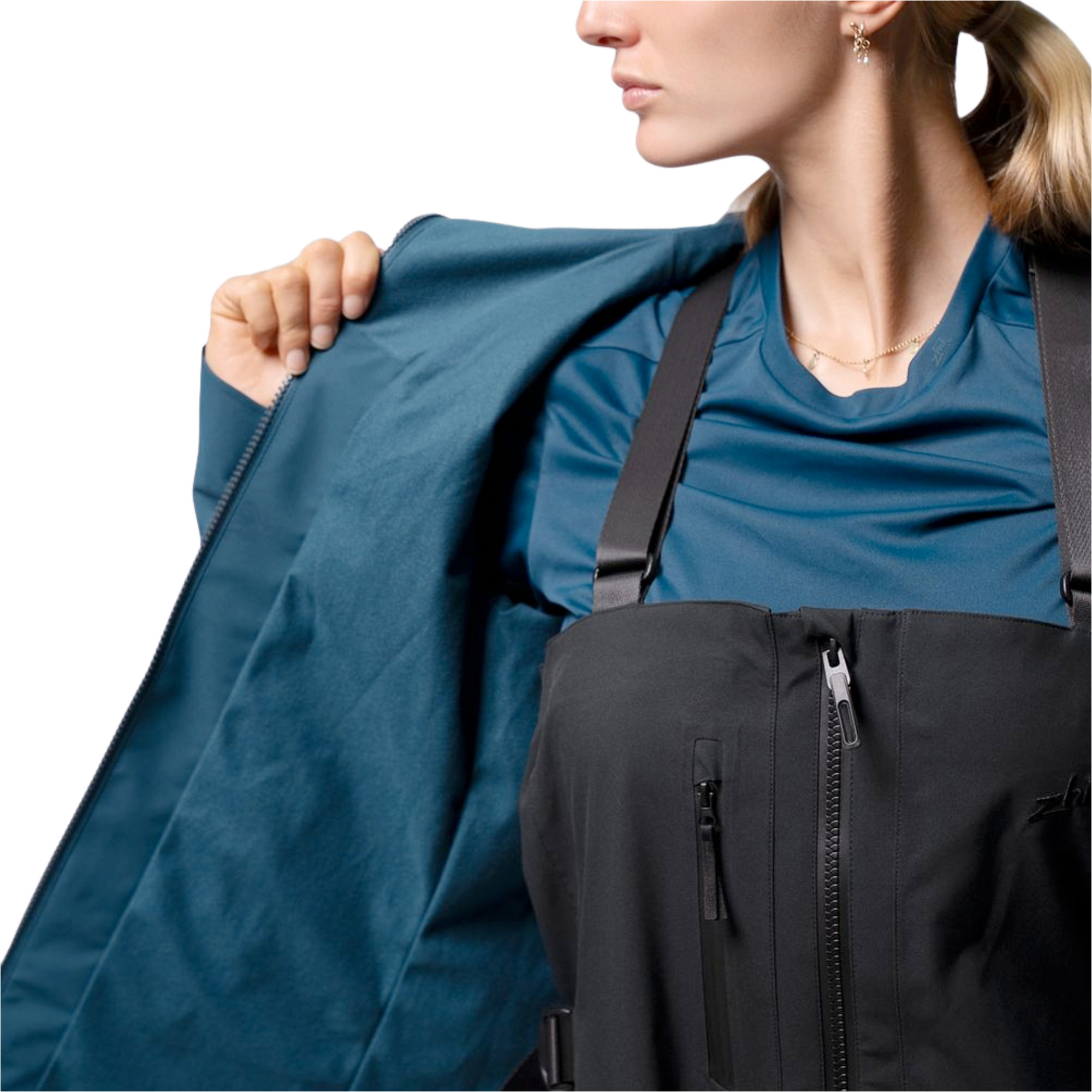 2026 Zhik Womens INS300 Sailing Jacket JKT-0300-W - Deep Teal